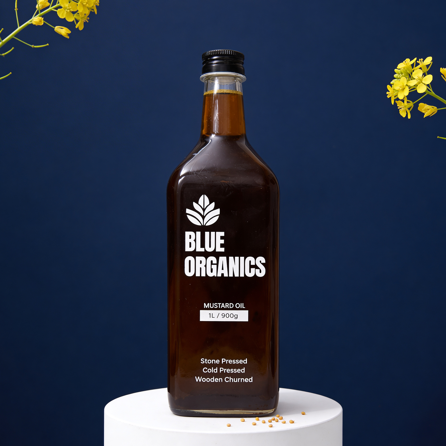Stone Pressed Black Mustard Oil