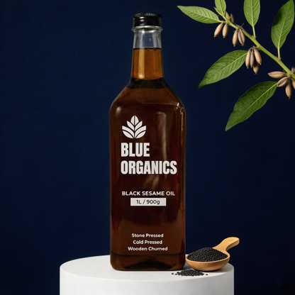 Stone Pressed Black Sesame Oil