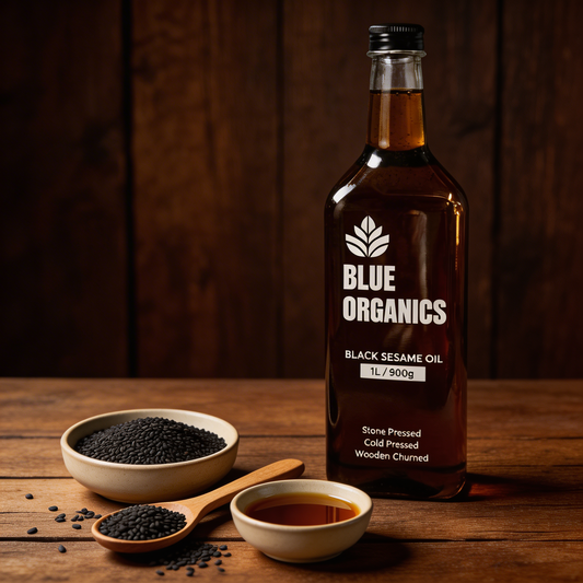 Stone Pressed Black Sesame Oil