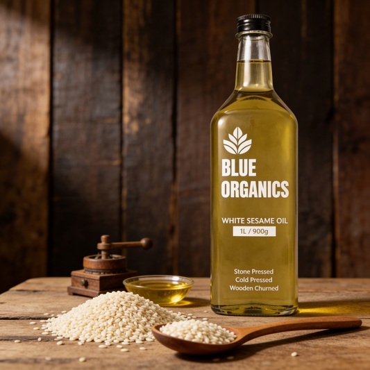 Stone Pressed White Sesame Oil